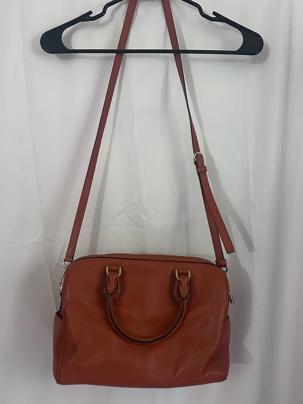 Michael Kors Mercer medium leather duffle with dust bag